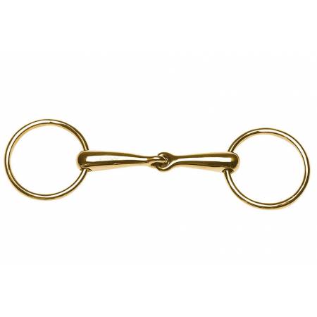 Mors simple brisure maillechort Feeling