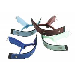 4 couteaux de chaleur PVC Hippo-Tonic, bleu clair, marron, bleu, vert clair