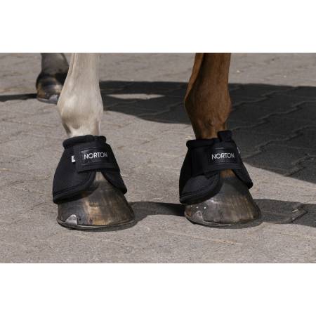 Cloches 1680 D Kevlar® Norton sur les sabots d'un cheval