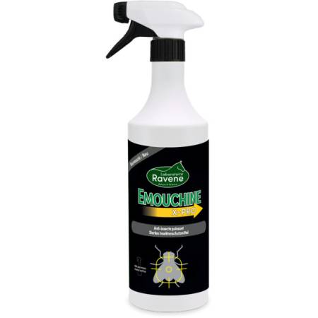 Flacon d'émouchine spray anti-insectes X-Pro Ravene
