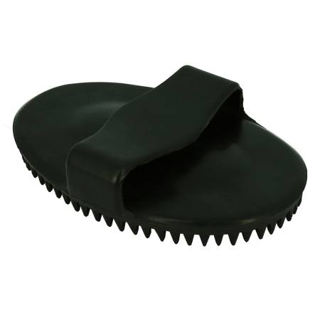 Étrille caoutchouc petit modèle Hippo-Tonic noire