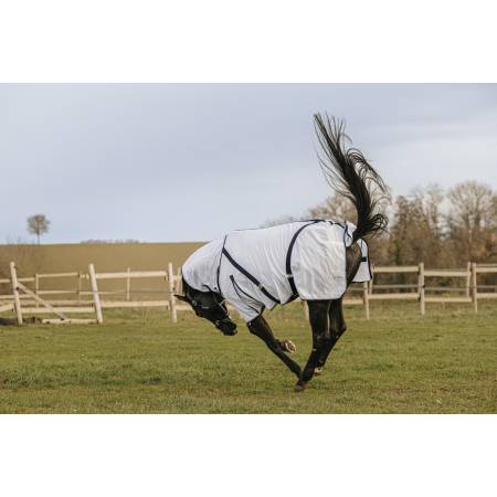 Chemise mesh Combo Equithème sur un cheval
