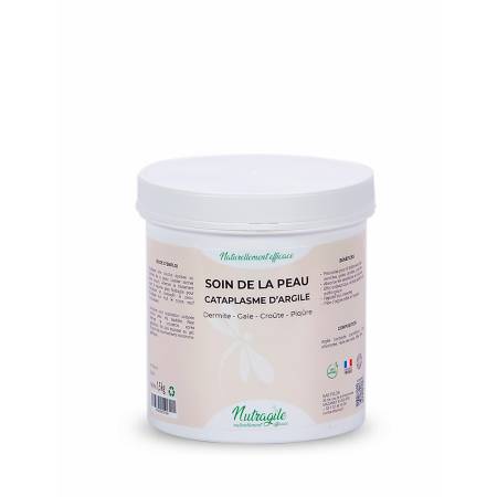 Pot de cataplasme d'argile Nutragile - 750 g